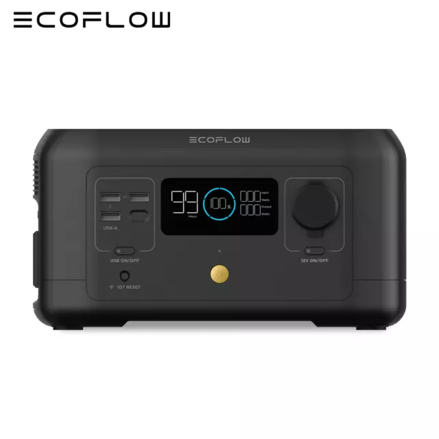 ECOFLOW RIVER Mini EU Version 210Wh Portable Power Station 300W Solar Generator