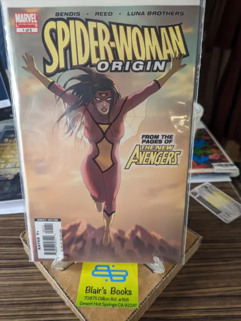 Marvel's SPIDER-WOMAN: ORIGIN #1 [2006] NM; Brian Michael Bendis, Jonathan Luna