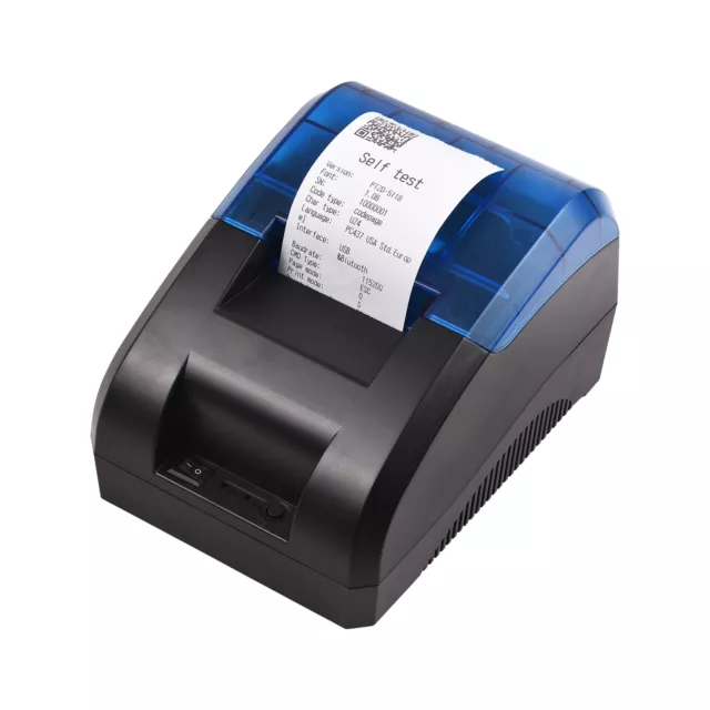 58mm Thermal Receipt Printer /POS Print Clear Printting with 1Roll Paper U6Z1