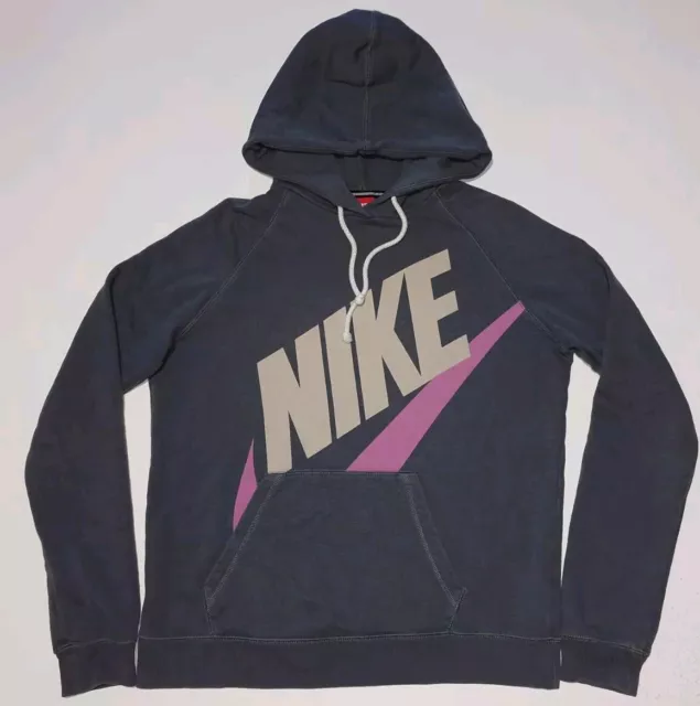 Women's NIKE Pullover Fleece Hoodie Jumper Size U.K 12-14