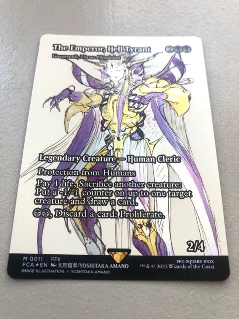 MTG CARTE MAGIC Final Fantasy Yawgmoth Thran The Emperor Amano FOIL English NM EUR 199,00 - PicClick FR MTG CARTE MAGIC Final Fantasy Yawgmoth Thran The Emperor Amano FOIL English NM EUR 199,00 - PicClick FR