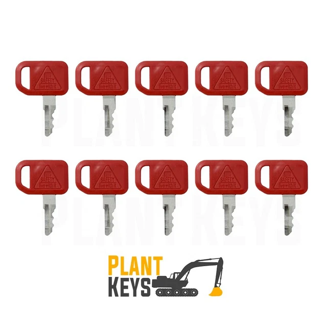 JOHN DEERE (SET of 10) SkidSteer Compact Loaders Key $37.99 - PicClick AU