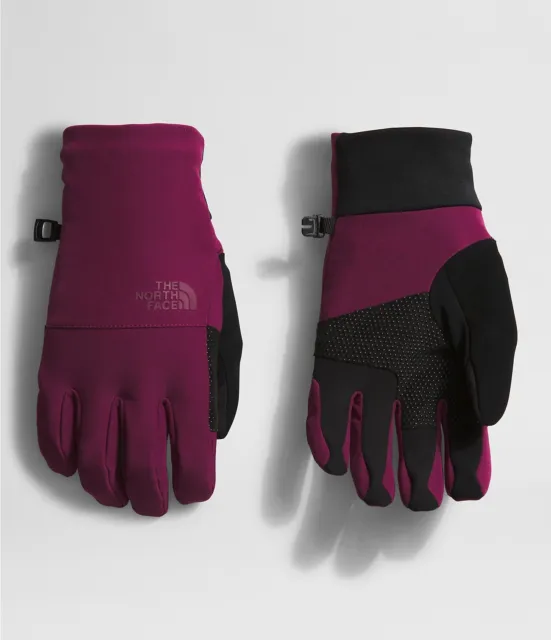The North Face TNF Womens Apex Etip Gloves Size MEDIUM TNF Boysenber MSRP $50.00