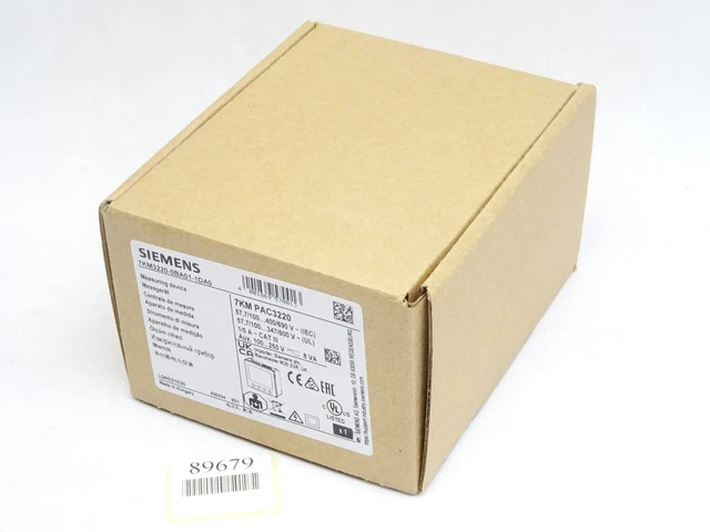Siemens Appareil de Mesure 7KM3220-0BA01-1DA0 / Neuf Emballage D'Origine