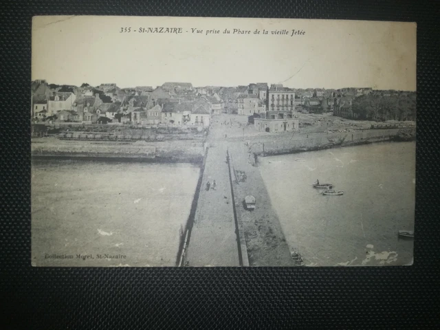 CPA 44 ST-NAZAIRE - Vue Prise du Phare de la Vieille Jetée