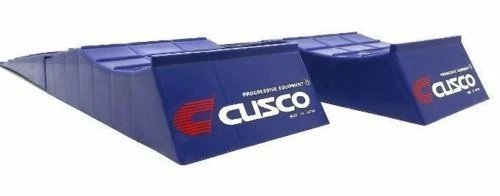 GENUINE CUSCO low profile car tyre tire slopes ramps jack stand lowered (PAIR)