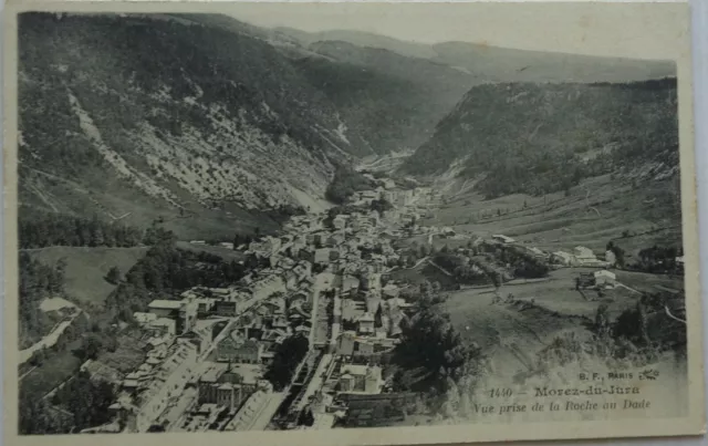 Morez of / The jura 39 CPA View Prise De La Rocks To Dade Good Condition