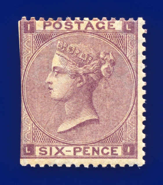 1862 SG84 6d Lilac J71(2) LI MNH Full Gum Cat £2250 djvf