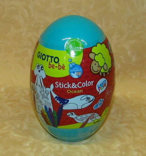 STICK & COLOR EGGS GIOTTO Bebè OCEAN OCEANO