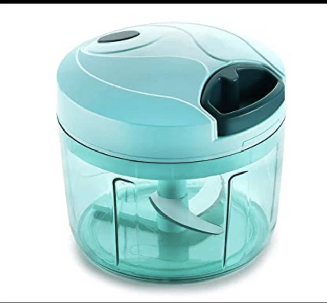 Manual Food Vegetable Chopper Pull String Dicer UK SELLER Portable Blender