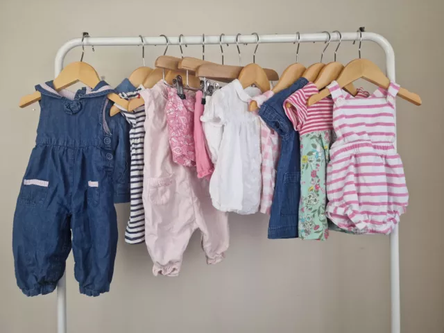 Baby Girls 3-6 Months Spring Summer Bundle JoJo Maman Joules Next Polarn O Pyret