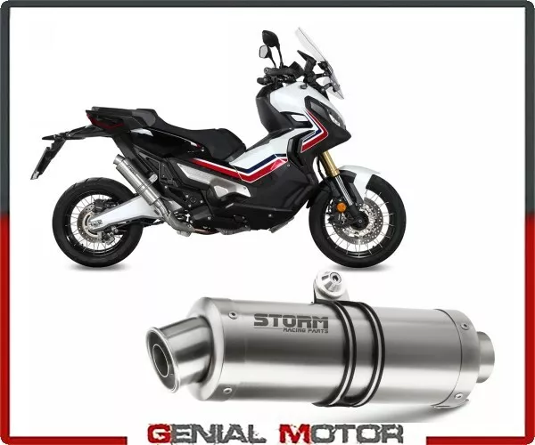 Echappement Storm by Mivv Silencieux Gp Acier pour Honda X-adv 750 2017 > 2018