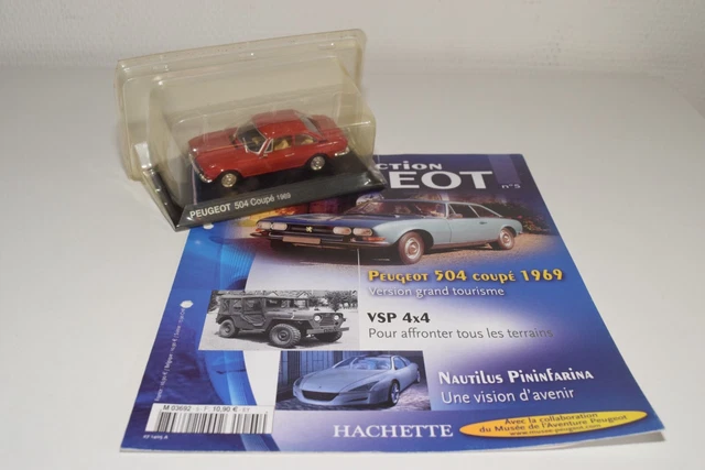 A40 1:43 NOREV HACHETTE PEUGEOT 402 MILITAIRE 1939 ARMÉE MIB MAGAZINE