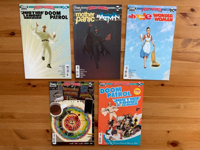 Milk Wars Parts 1-5 COMPLETE SERIES, DC Young Animal, Gerard Way, Doom Patrol +