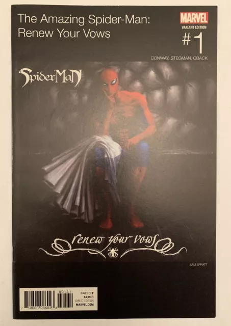 The Amazing Spider-Man Renew Your Vows #1 Hip Hop Homage Variant Marvel Comic