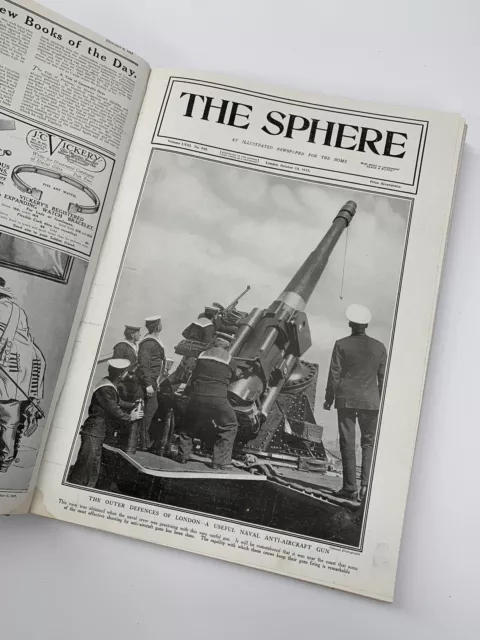 The Sphere Illustrated Newspaper Bound Volume 1917 WW1