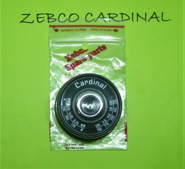 ABU & ZEBCO CARDINAL 3 REEL PARTS NEW NOS SPOOL NO. 11505 (Tray 6) $45.00 -  PicClick