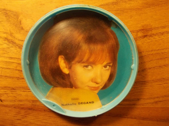 NATHALIE DEGAND rarissime couvercle Mont Blanc 1960 yéyé sixties Salut Copains !