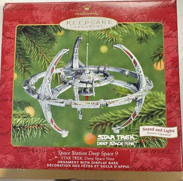 HALLMARK KEEPSAKE ORNAMENT Star Trek Space Station Deep Space 9 NiB 44
