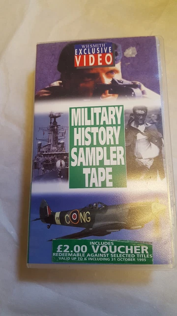 MILITARY HISTORY SAMPLER VHS Tape Brand New still Sealed Video Cassette ...