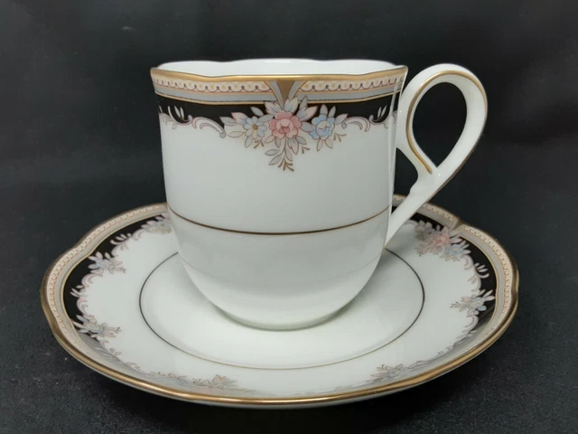 Noritake Palais Royal Cup & Saucer Set of 4