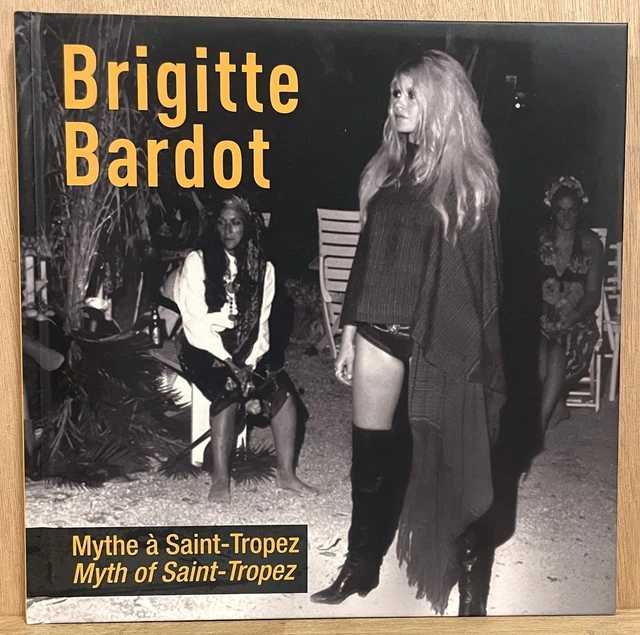 Affiche Vintage Illustrée Brigitte Bardot à Saint-Tropez - 30x40 Cm - Déco Rétro