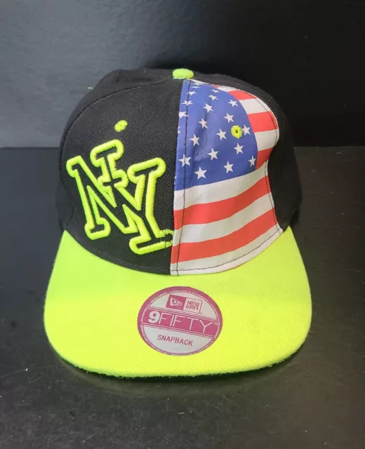 Vintage New York NY Hip Hop Baseball Cap Hat New Era Fits Snapback Ones Size Y2K