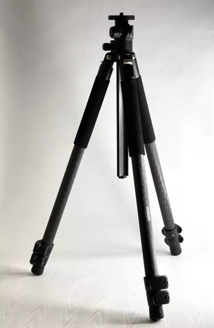 Giottos Silk Road YTL8383 Carbon Fiber Tripod with Transvers Center Column