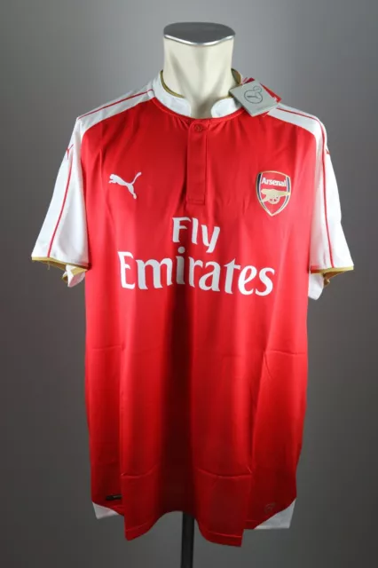 Arsenal London Trikot Gr. XXXL 3XL Puma Shirt Jersey Fly Emirates 2015-2016 Neu