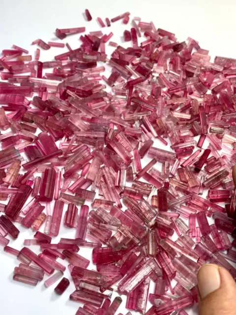 rubellite tourmaline crystal