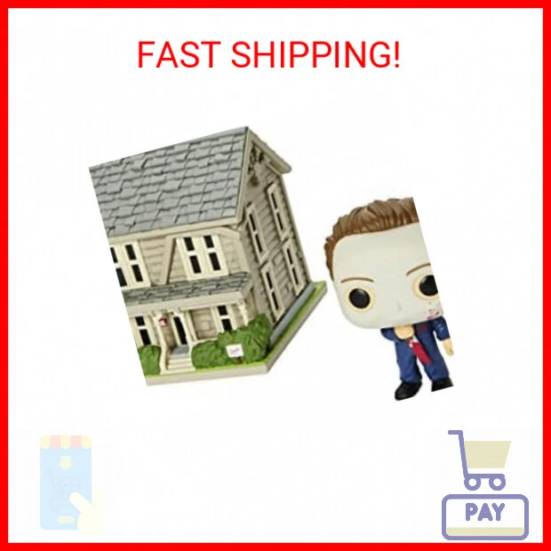 Funko Spirit Halloween Michael Myers with House POP! Town Figure