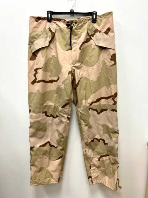 Usgi Ecwcs Gore-Tex Cold Weather Desert Camouflage Pants - Large Long.