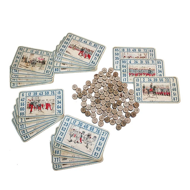 RARE ANCIEN JEU Loto Des Rois Et Reines De France Illustres 19 Planche