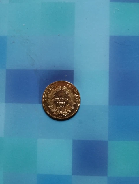 10 Francs Or - Napoleon Iii Tete Nue - 1858 A