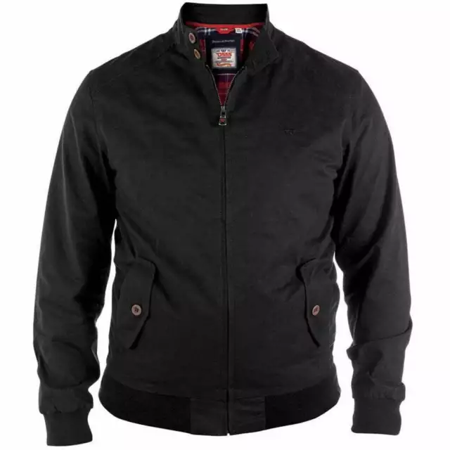 D555 Kingsize Windsor Harrington Jacket Black