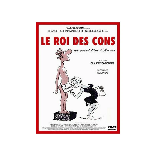 Le Roi des cons (Francis Perrin, M.C Descouard) DVD NEUF