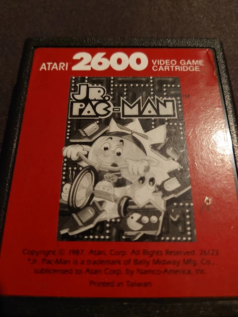 BOITE APLATIE Pac-Man Atari 2600 complet avec son livret pour console pal secam