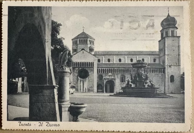 Cartolina Trento il Duomo viaggiata