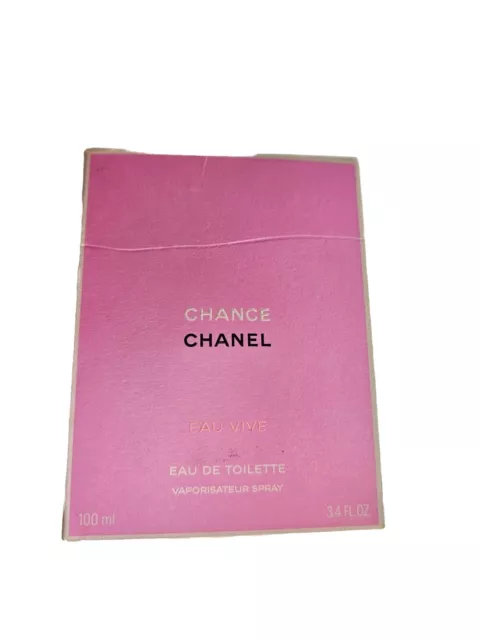 Chance Eau Vive by Chanel Women Perfume 3.4 oz / 100 ml Eau De Toilette  Spray