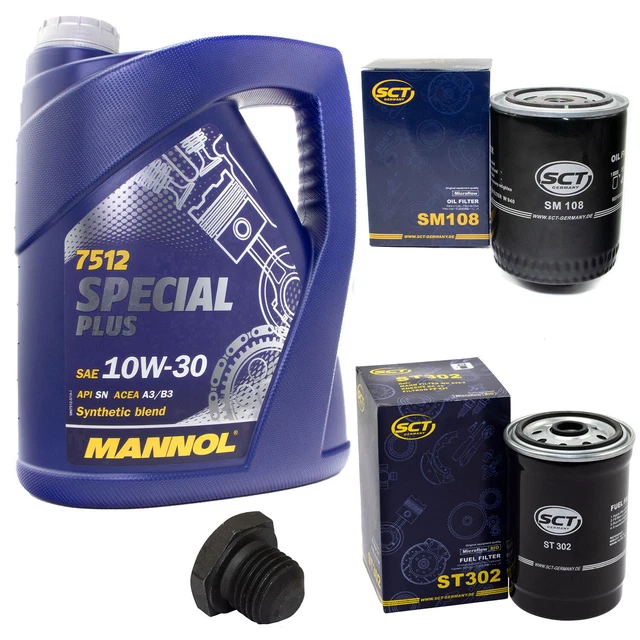 Kit Manutenzione Filtri Auto Set Filtri Mann – Filtro Olio, Aria E Carburante, Per Manutenzione Auto Completa Filtro Olio Originale Mann