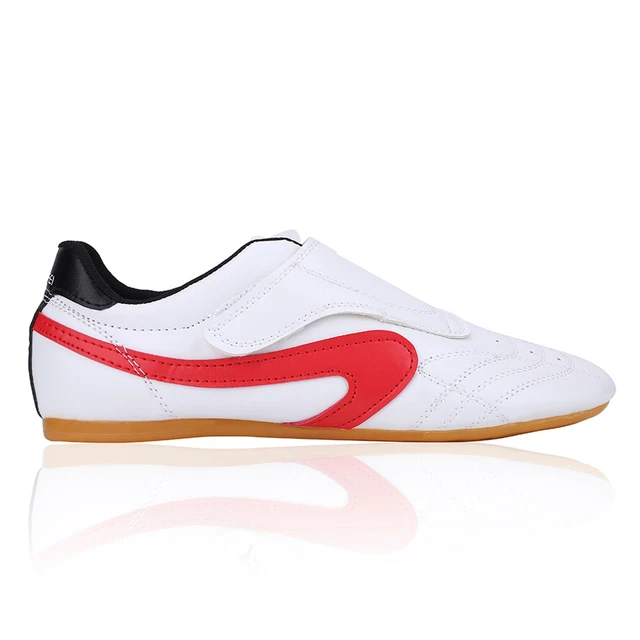 Boxing Shoes Lightweight PU Leather Taekwondo Trainning Shoes For Women Men