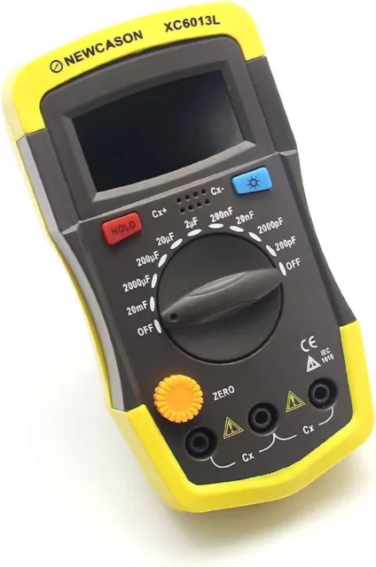 LCD Digital Meter XC6013L Capacitance Capacitor Tester mF uF Circuit Gauge