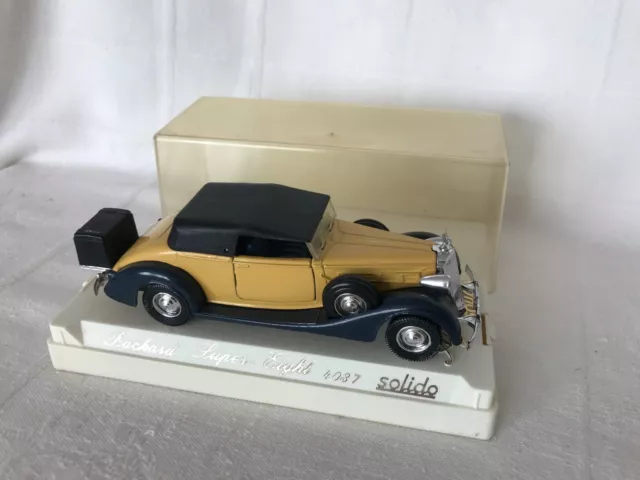 Packard Super Eight ancienne - 1/43 Solido Verem ref4037 Age d'Or