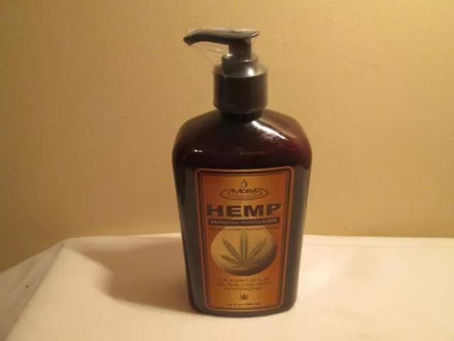 Moist Hemp Bronzing Moisturizer  -  18 oz