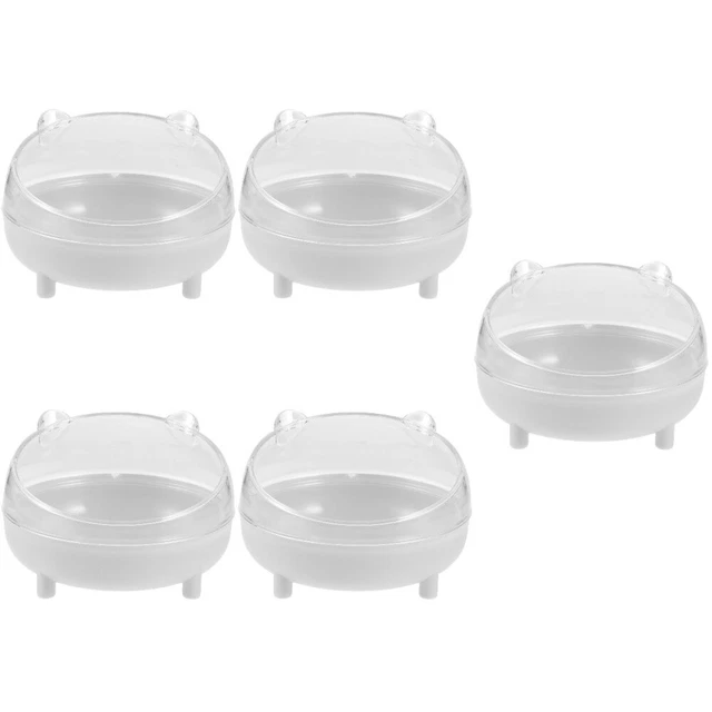 5x sandbox per topi da corsa bagno di sabbia per topi da corsa vasca da bagno criceto