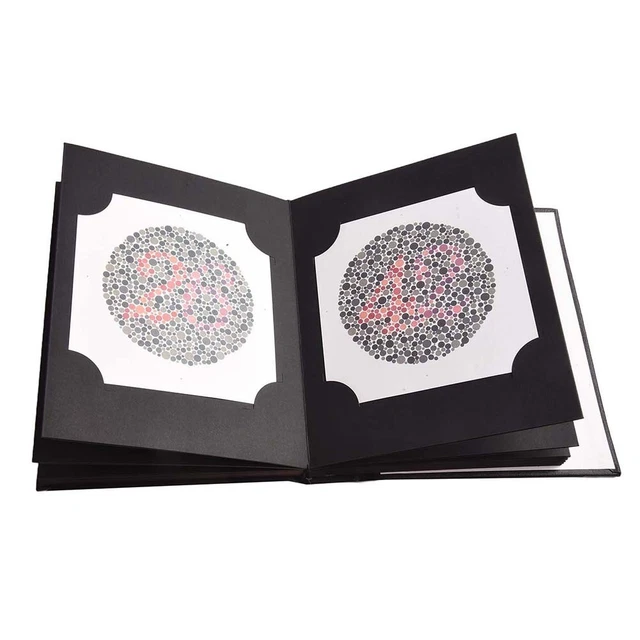 COLOR DIFFERENCE EVALUATION Book 2025 with 38 Testing Plates for Color ...