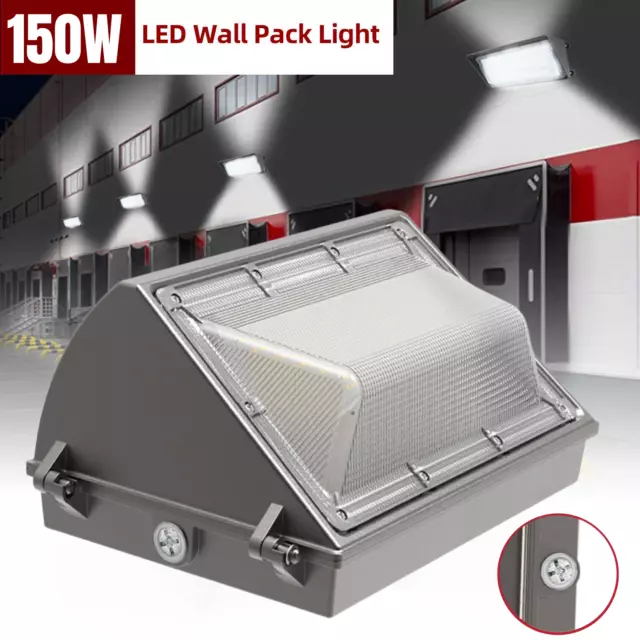 WYZM LED Wall Pack Commercial Industrial Light Outdoor Security Lighting Fixture