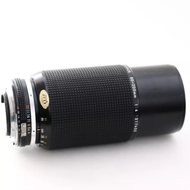 Zoom - NIKKOR 80-200 mm 1:4 - Nikon Ais lens made in Japan