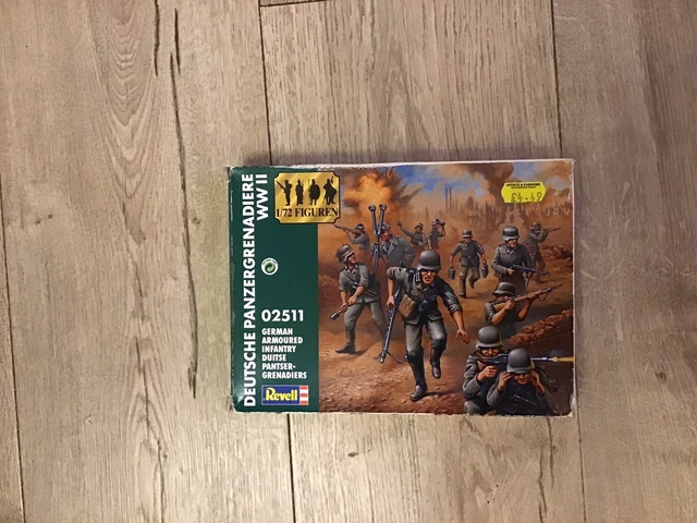Revell Deutschmark Panzer grenadier WW11 1/72 Scale Figuren