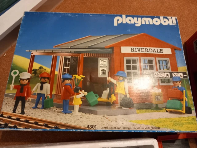 Playmobil 4301 Gare De Riverdale - Boîte Neuve Scellée